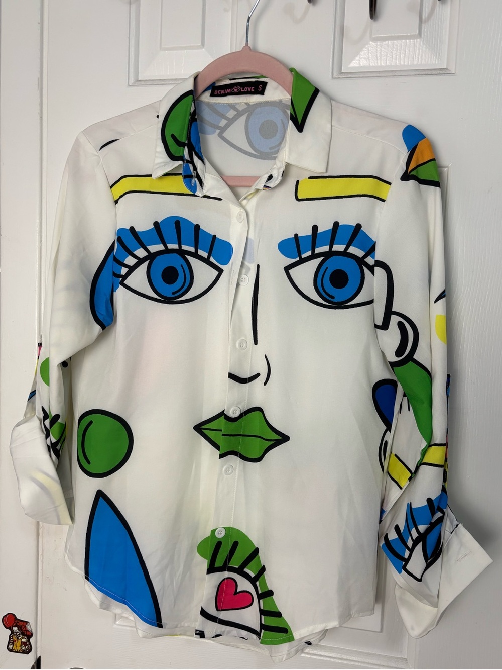 Boutique Small Picasso Inspired Blousw